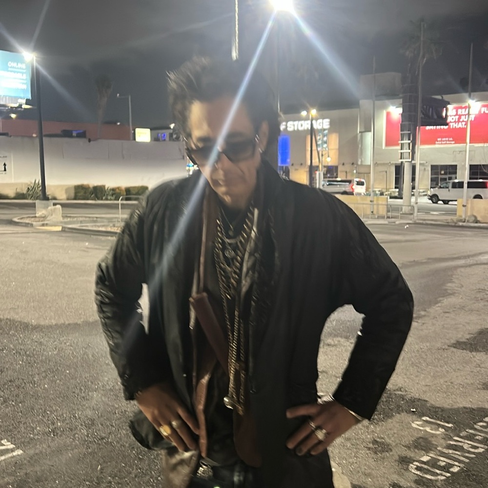 Men's Black Leather Jacket